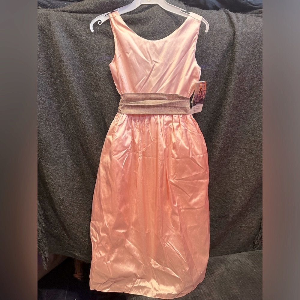 Raw Silk Flower Girl Dress